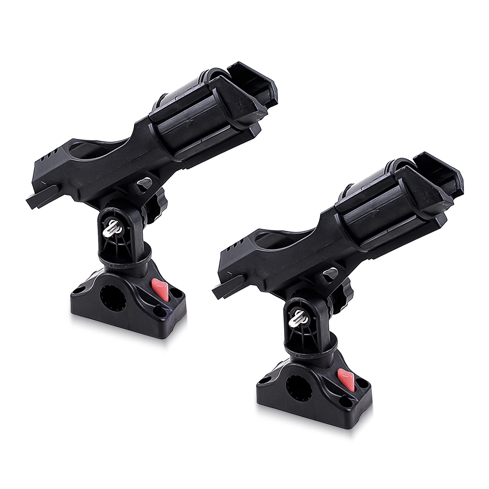 Xproutdoor 2 pack fishing rod holders mounted on boat deck