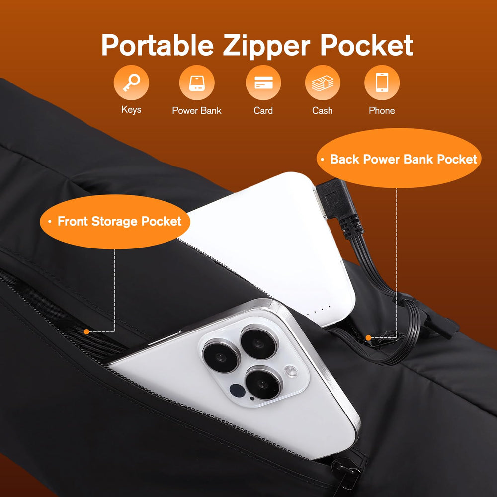 XquiziFit hand warmer muff soft cotton lining enhances comfort during long outdoor activities.