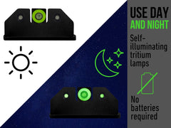 XS SIGHTS MP Shield compatibility ensures precise fit.