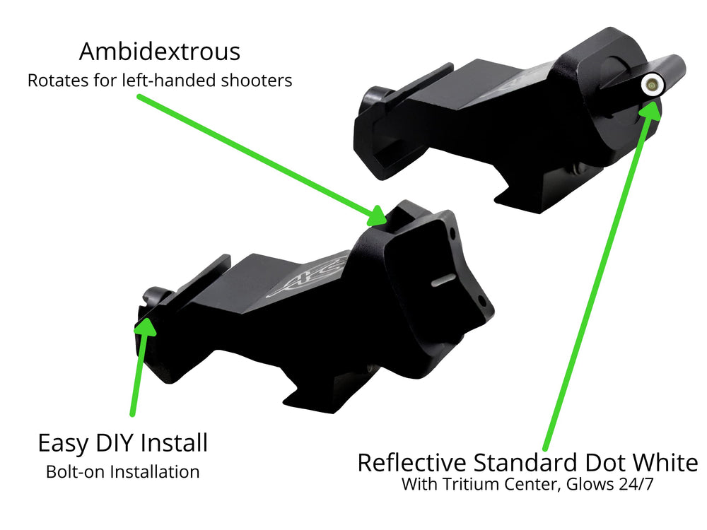 XS SIGHTS XTI2 cnc-machined-steel construction ensures durable precision.
