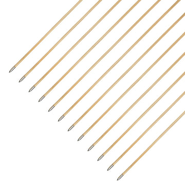 XTCXCARCHERY 12-pack wooden arrows ready to shoot for practice