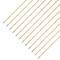 XTCXCARCHERY 12-pack wooden arrows ready to shoot for practice