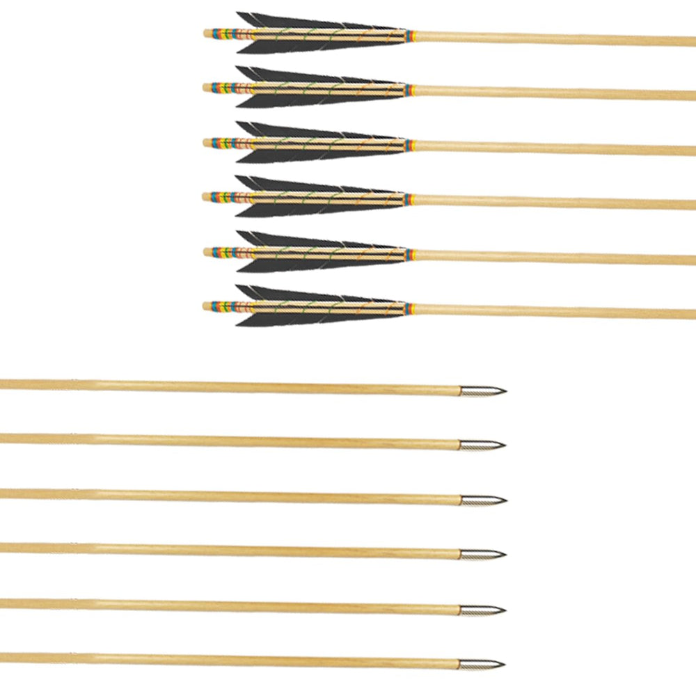 XTCXCARCHERY ready-to-shoot arrows show compatibility with 30–60 lb bows.