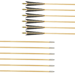 XTCXCARCHERY ready-to-shoot arrows show compatibility with 30–60 lb bows.