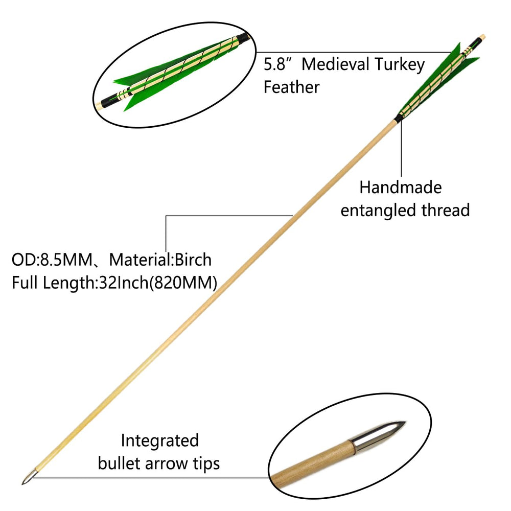 XTCXCARCHERY turkey feather fletching detail supporting stable flight.