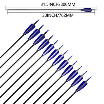 XTCXCARCHERY 4-inch shield-shaped turkey feathers improve flight stability.