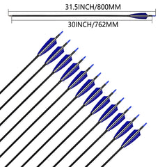 XTCXCARCHERY 4-inch shield-shaped turkey feathers improve flight stability.