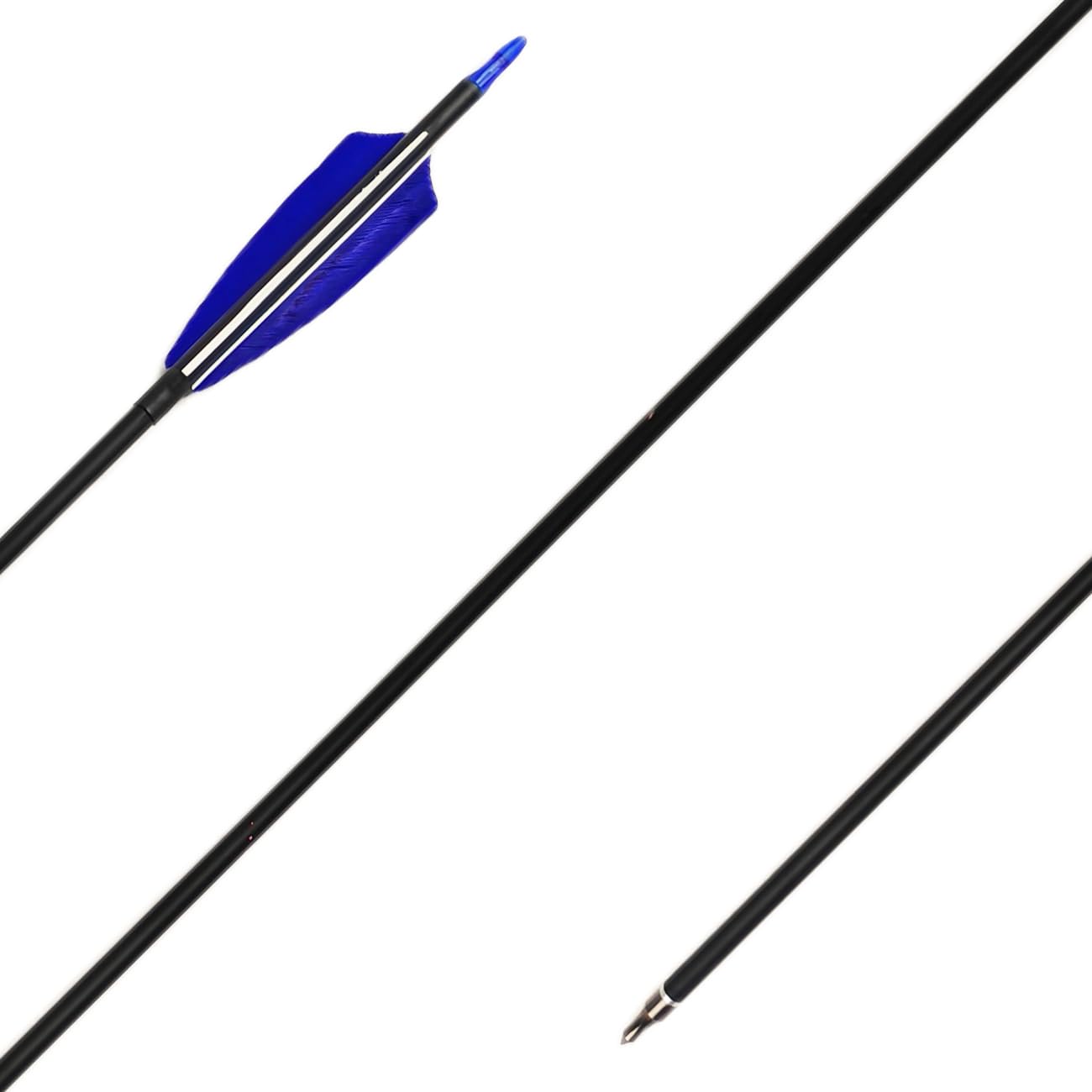 XTCXCARCHERY 7.8 mm shaft diameter suits 20-50 lb recurves and longbows.