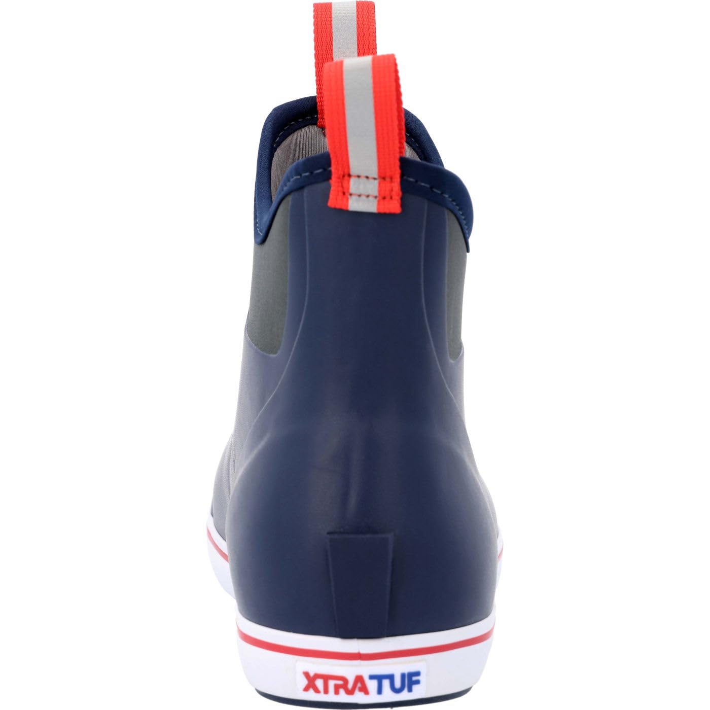 Xtratuf 22733 Navy full rubber construction offers durable all-weather protection.