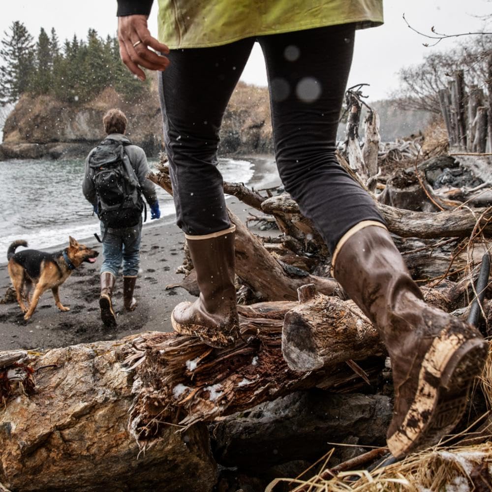 XTRATUF Legacy brown boot is 100% waterproof for wet environments.