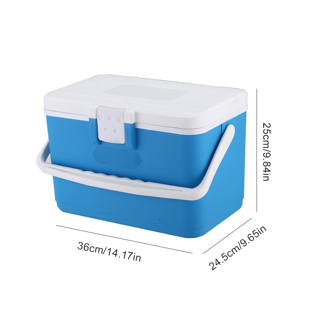 XUANDOH Small Cooler outdoor leakproof design prevents spills during trips.