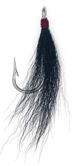 Xubbwov Bucktail Teaser mounted on a saltwater jig hook