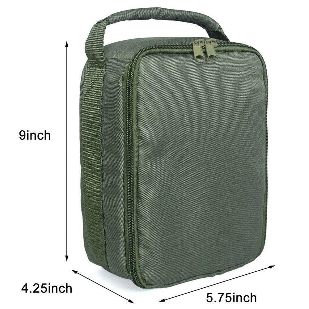 Interior view showing 3 adjustable dividers and padded compartment