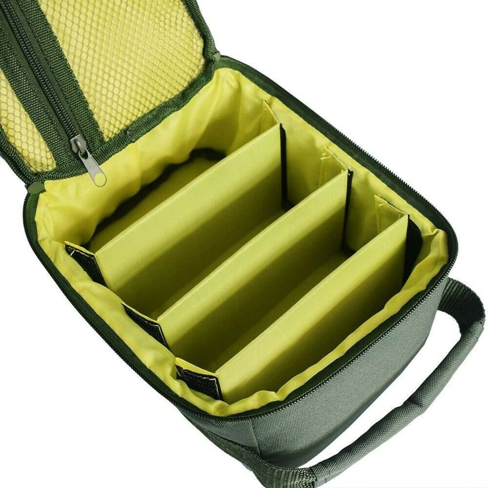 Carrying handle and rugged zips