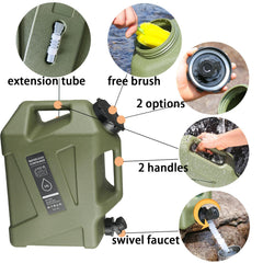 Xurwiin water container sealed lid keeps contents secure during transport.