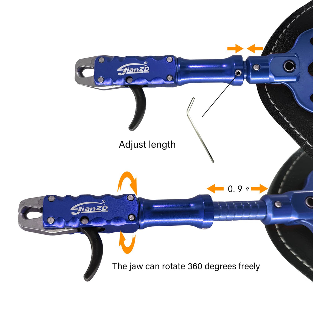 xxiaojun 360-degree rotatable jaws enable left or right-handed use