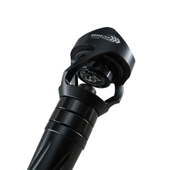 xxiaojun bow stabilizer 10in carbon rear-view shows improved balance for steadier shots
