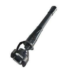 xxiaojun bow stabilizer 8in carbon front-view demonstrates smoother aiming and reduced vibration