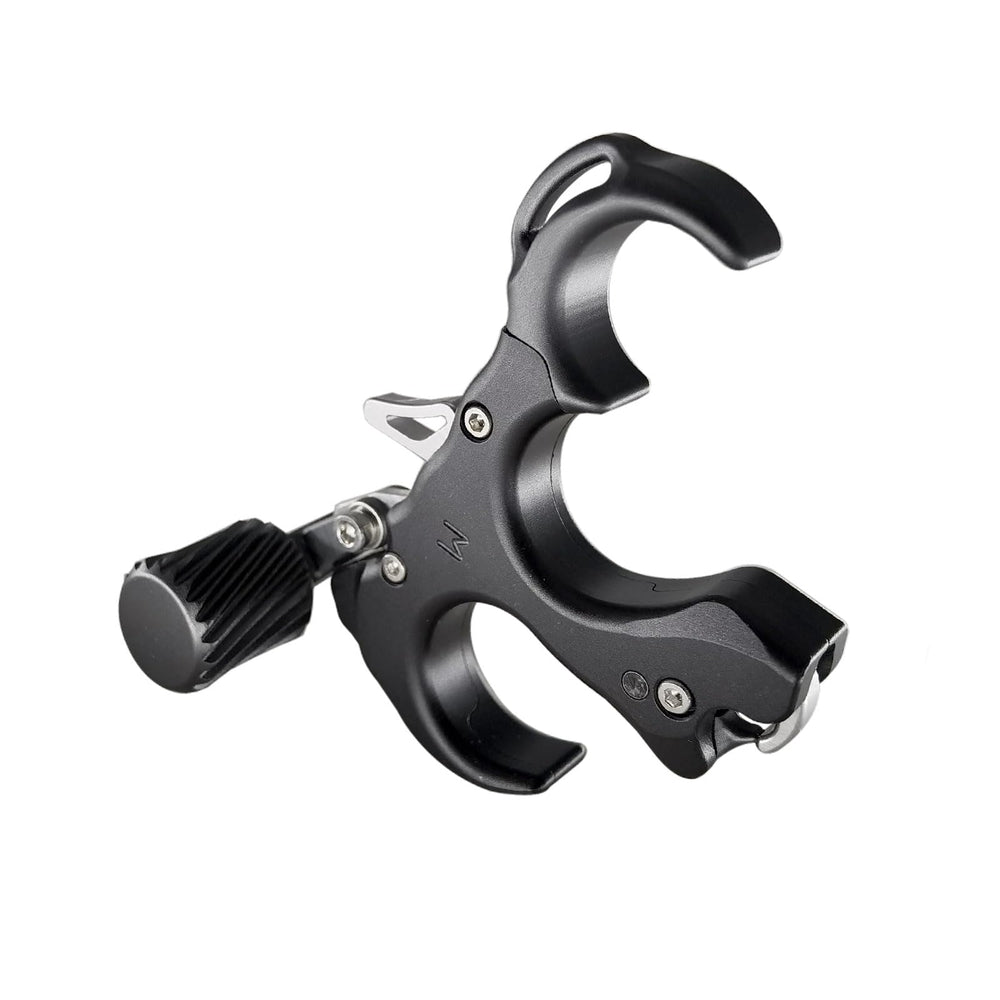 xxiaojun downward-clamp design shortens draw distance for smoother releases.
