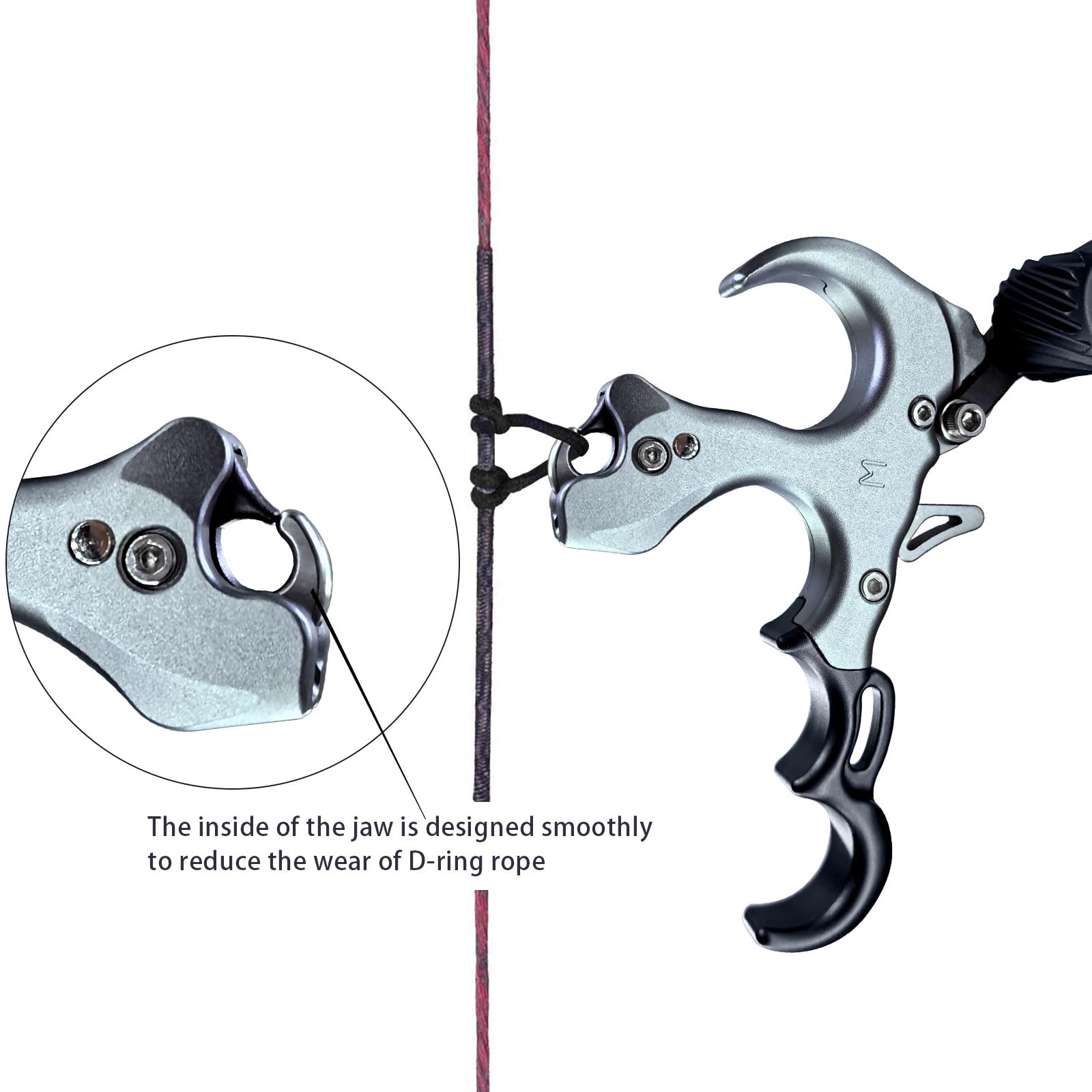 xxiaojun compound bow release versatile for left and right handed shooters
