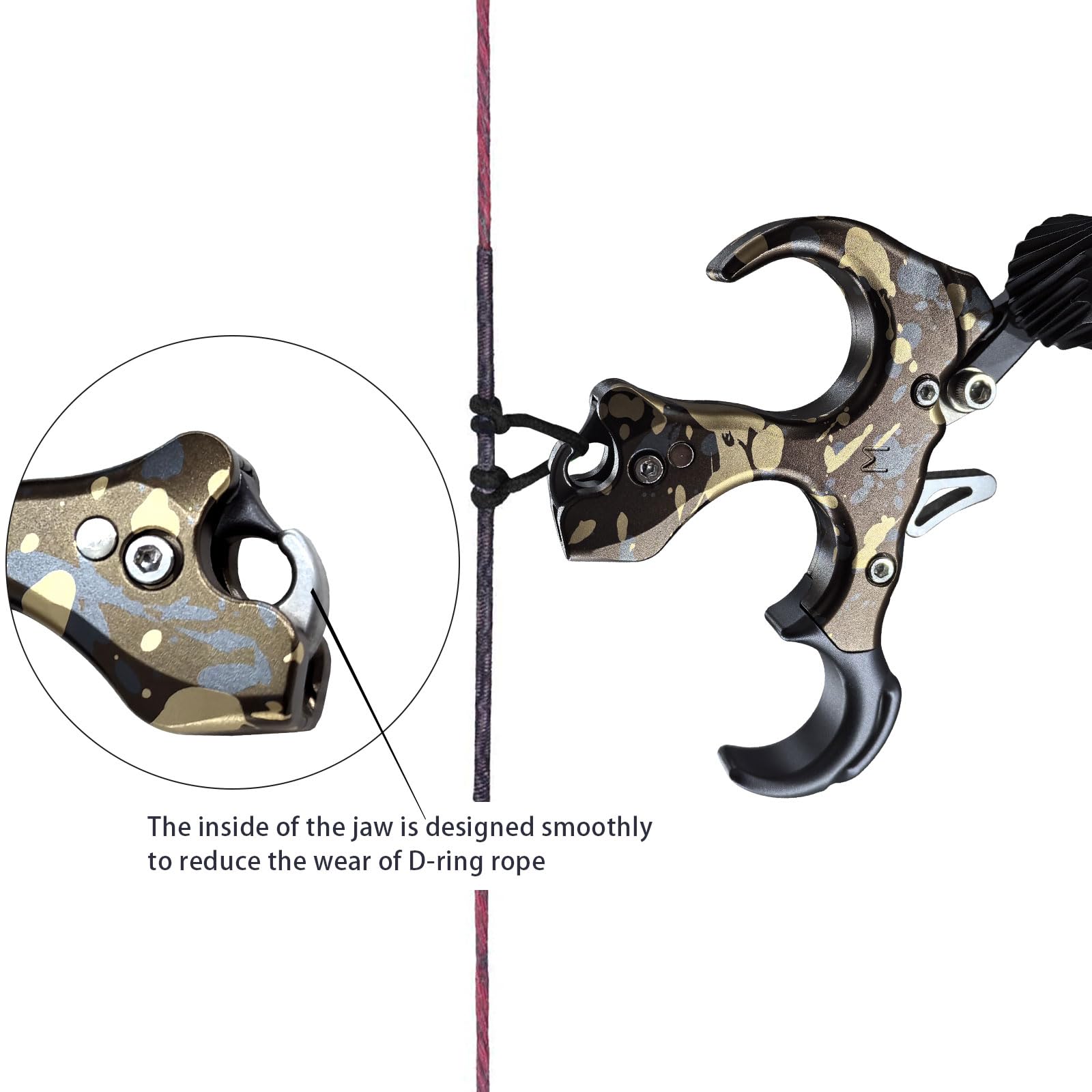 xxiaojun ergonomic design for left and right handers fits most shooters.