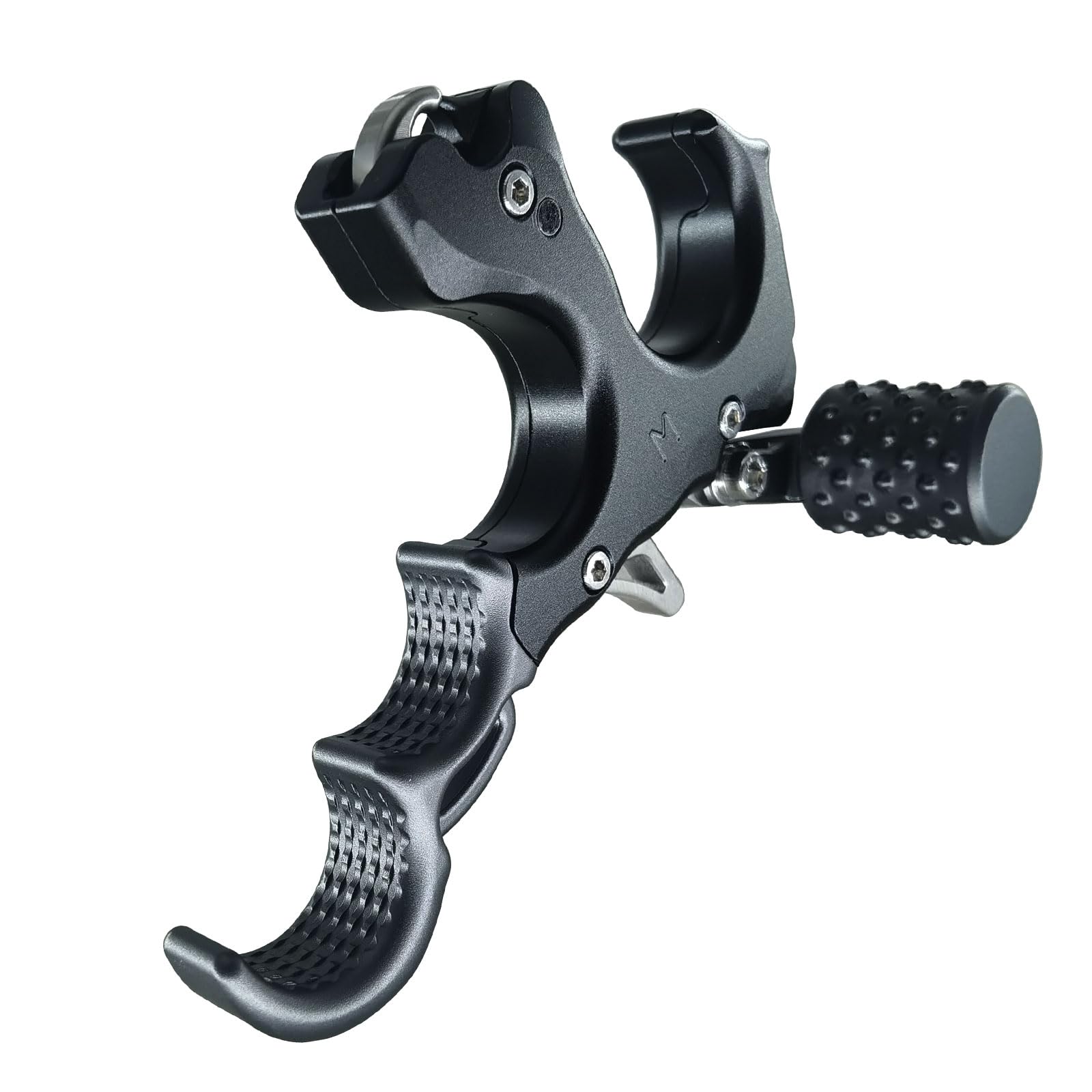 xxiaojun thumb release button with non-slip circle points for secure grip.