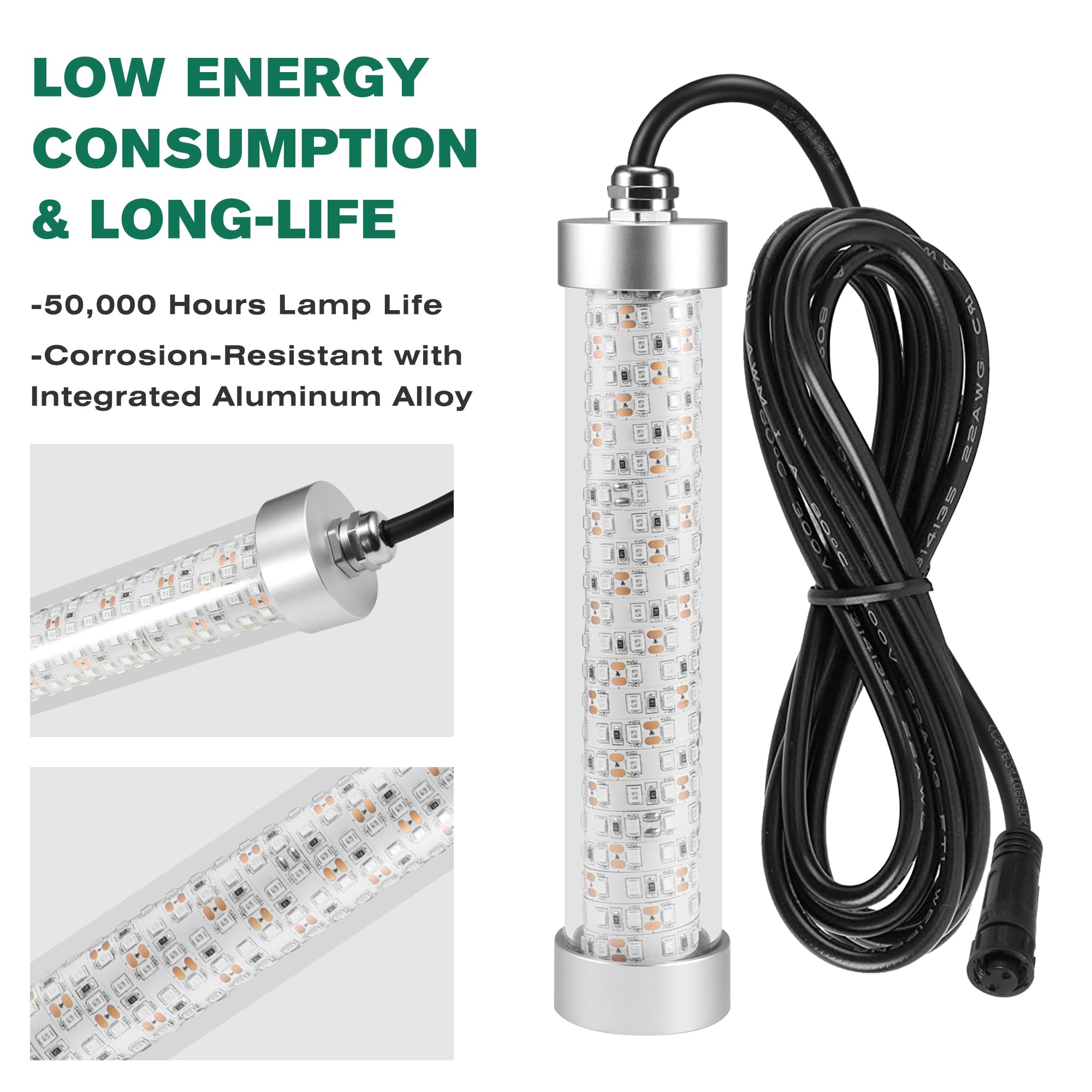 XXK F3 aluminum alloy body provides efficient heat dissipation and longevity.