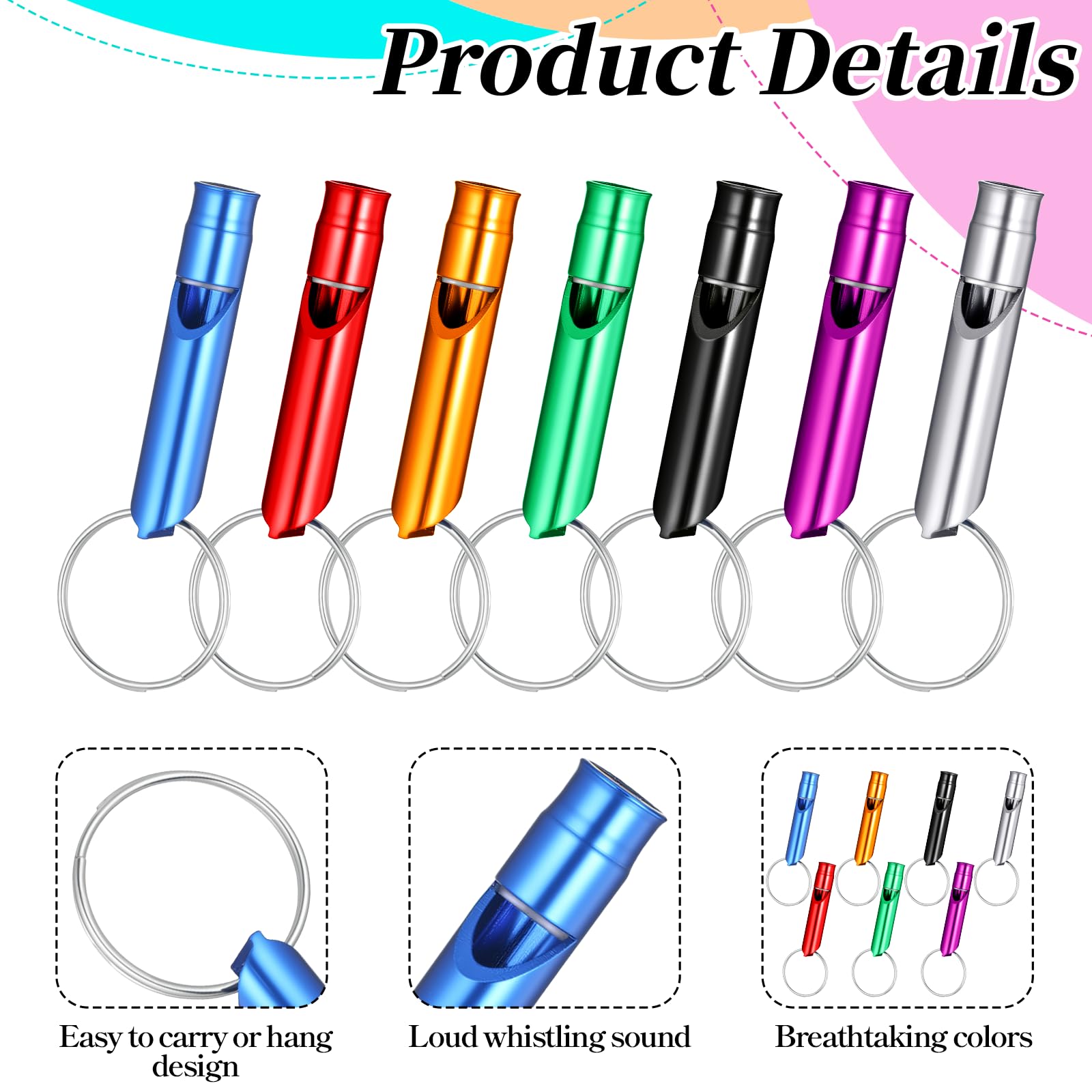 Xyembu whistle suitable for hiking and camping safety.