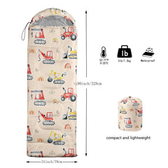 XYNHML Excavator Tractor microfiber-fill warmth provides cozy nights on outdoor trips.