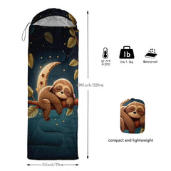 XYNHML sleeping bag features waterproof breathable outer for varied outdoor conditions.