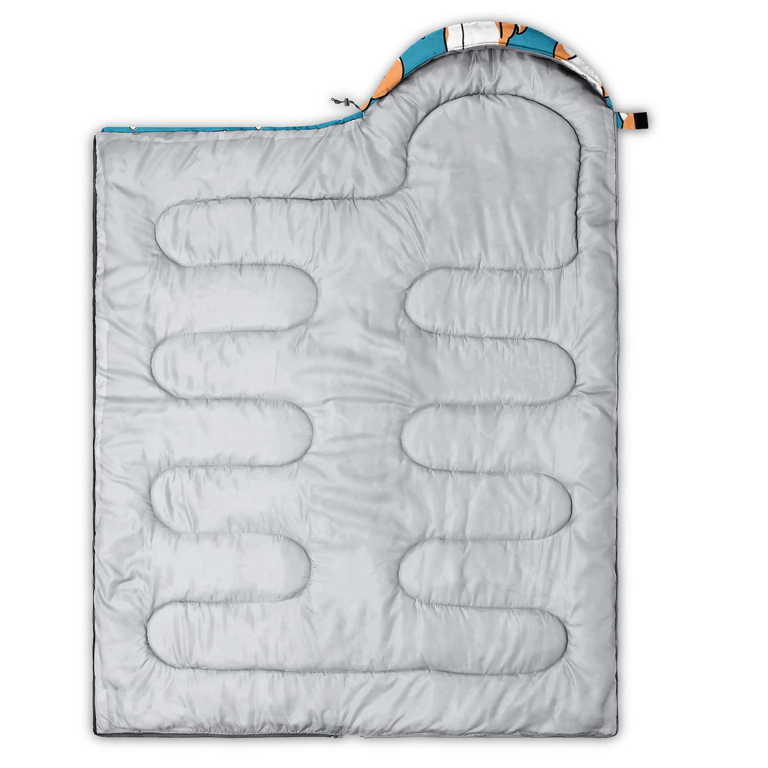 XYNHML microfiber fill provides soft warmth in camping bag