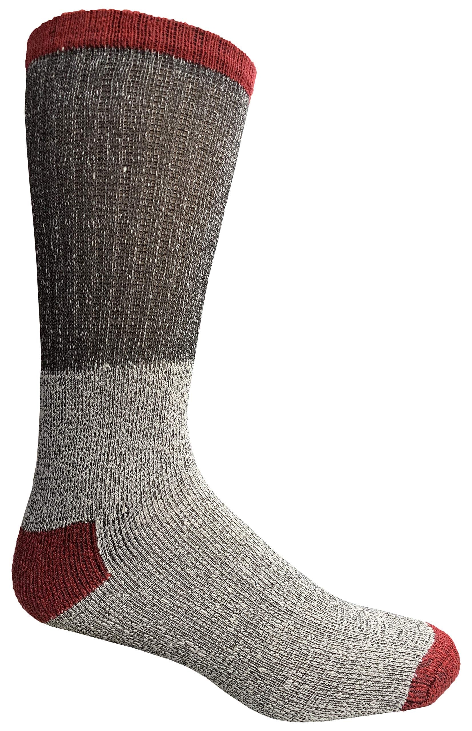 Yacht & Smith winter boot socks designed to pair with sturdy boots.