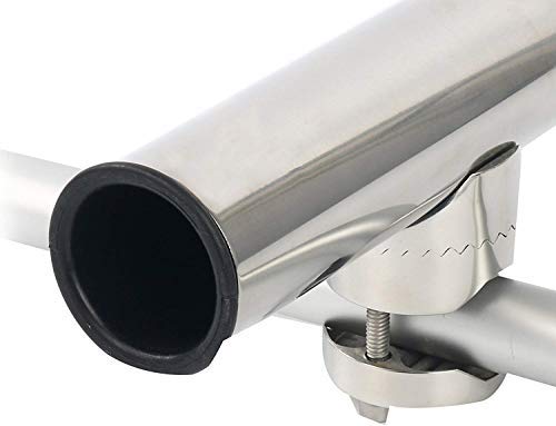 Yaegarden rod holder mounts on vertical or horizontal rails with ease.