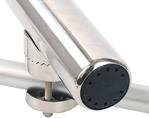 Yaegarden rod holder includes a wrench for easy installation.