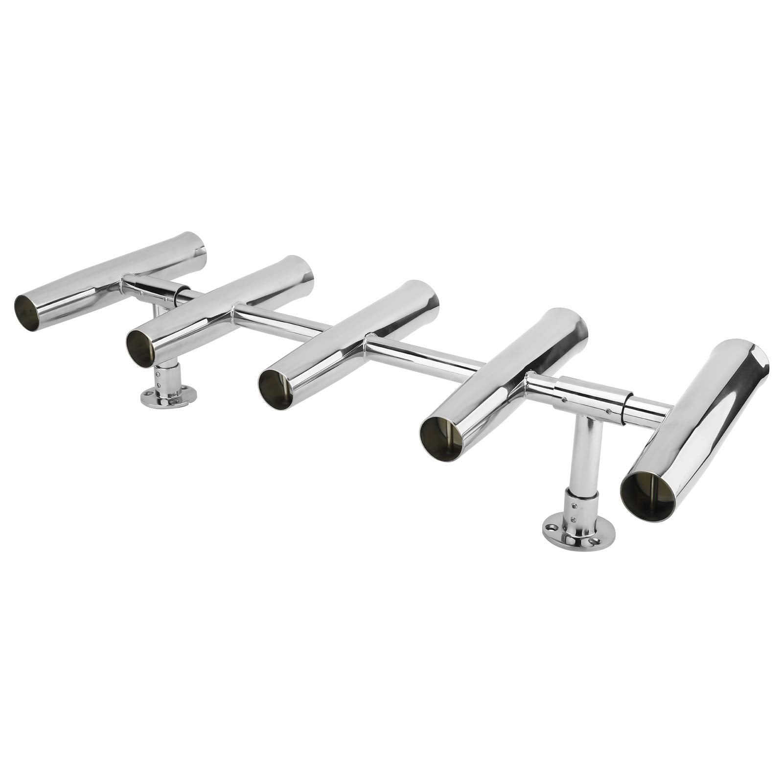 YaeMarine 8-tube rocket launcher rod holder in stainless steel