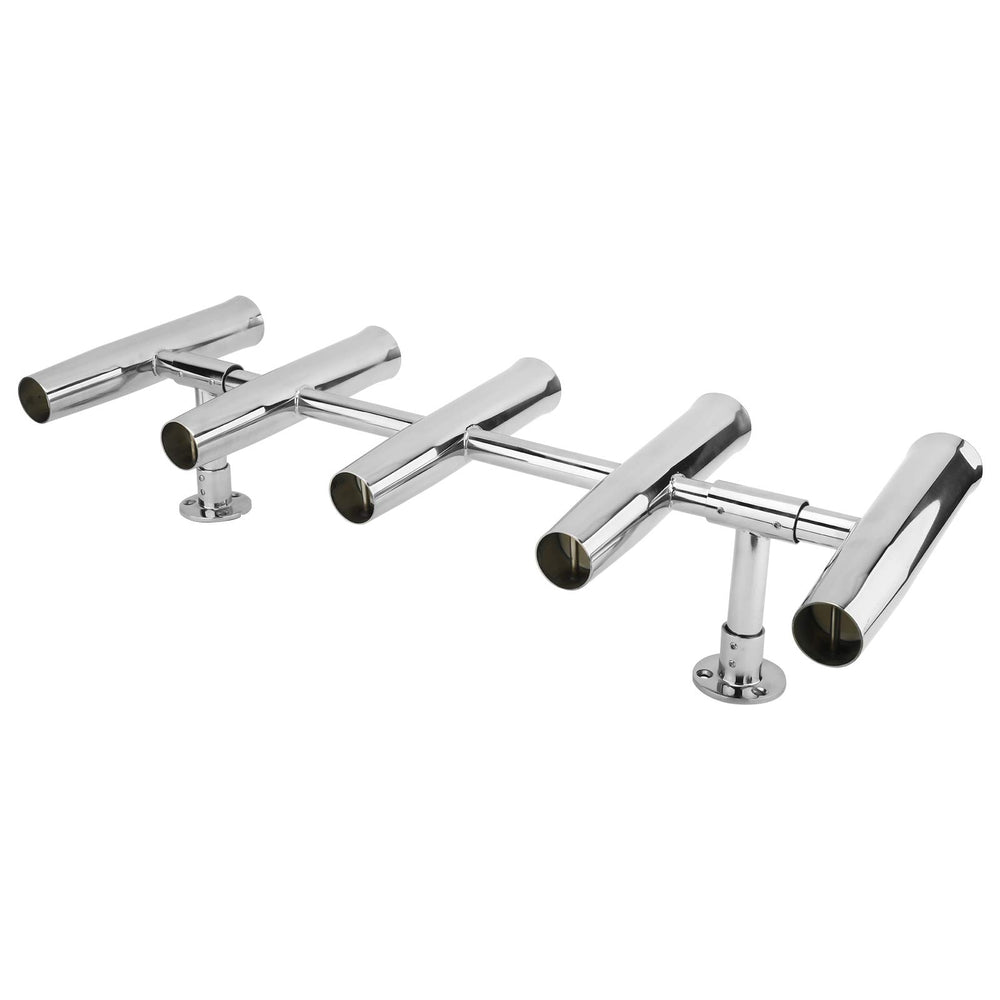 YaeMarine 8-tube rocket launcher rod holder in stainless steel