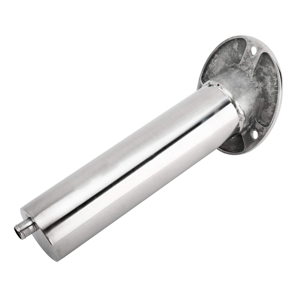 YaeMarine closed-bottom drain-tail design guides water away