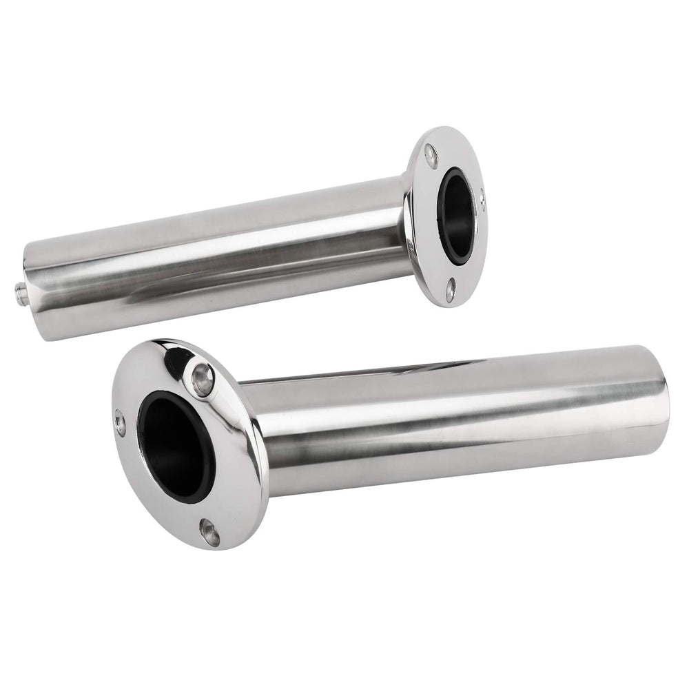 YaeMarine flush-mount 15-degree rod holder provides gentle tip angle