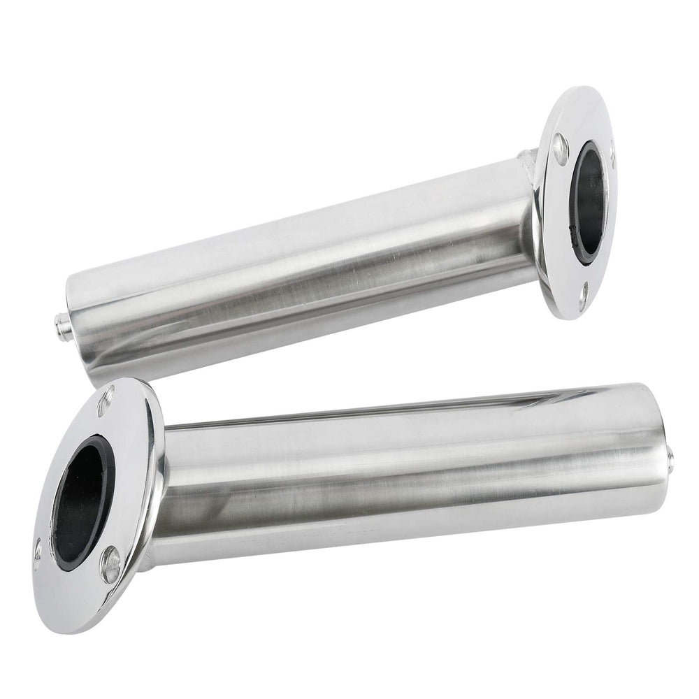 Drain-tail design on the rod holder base