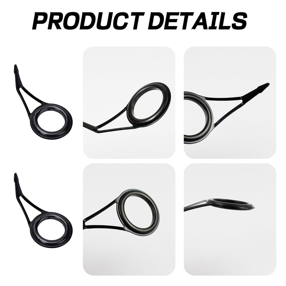 Assorted single-leg guides for various rod types