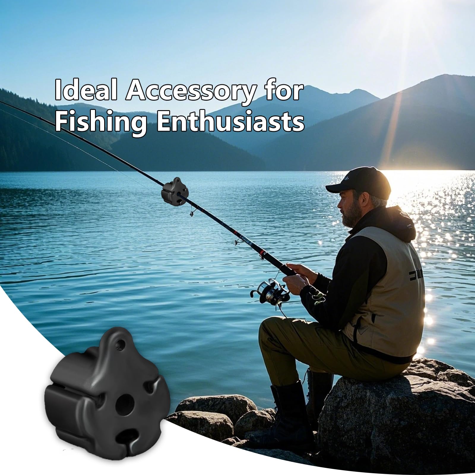 Hands-free chest tarp attachment for on-water use