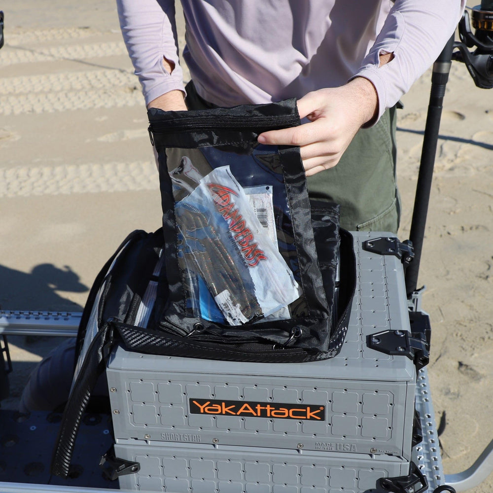 Binder used as a tool holder for fishing gear