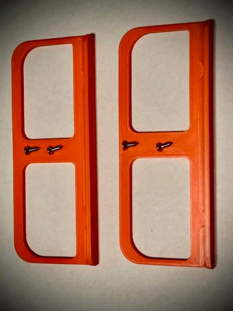 Close-up showing divider holes aligning with YakAttack crate hole pattern