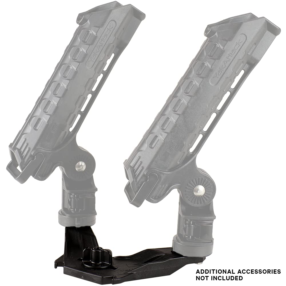 YakAttack DoubleHeader made in USA for durable kayak gear mounting