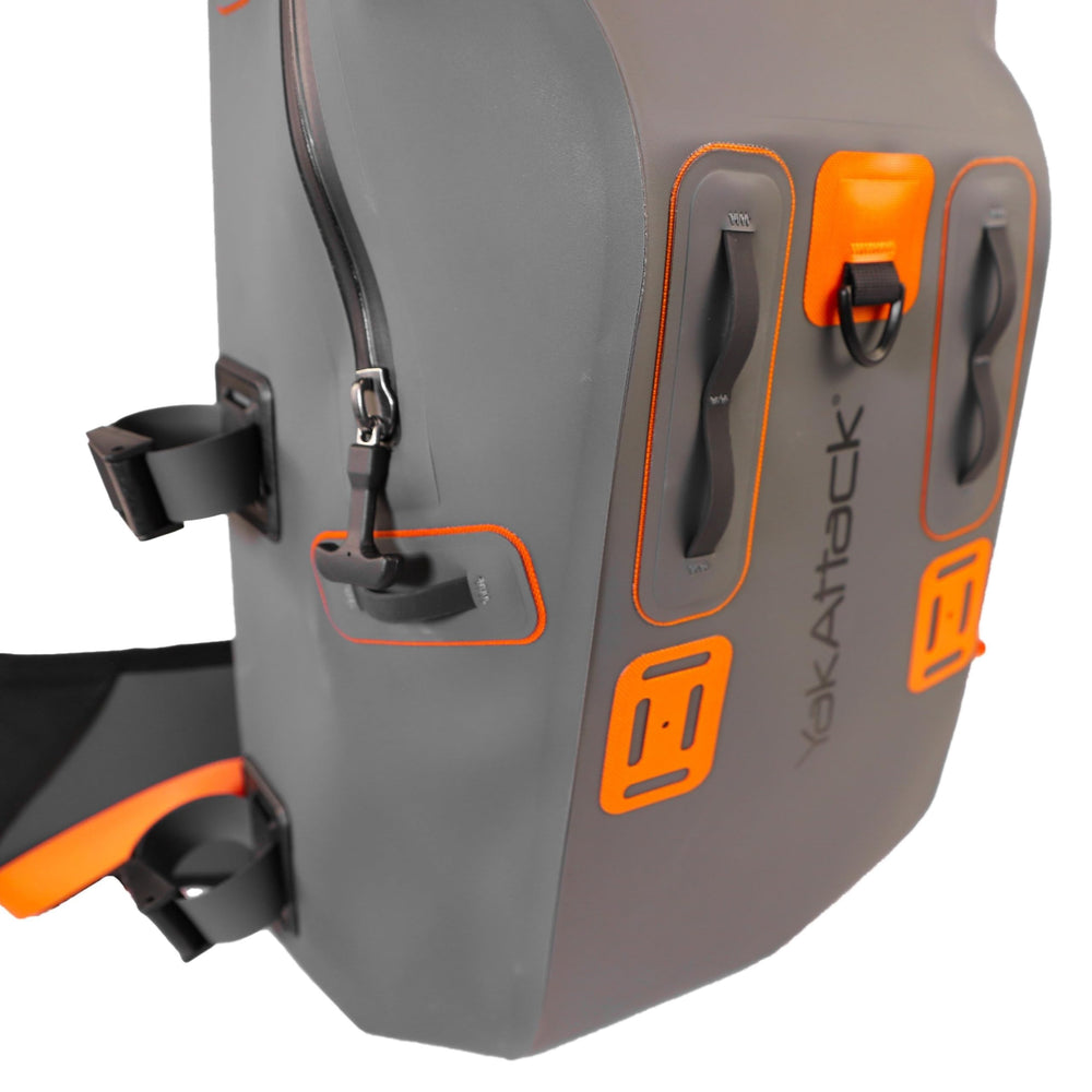 YakAttack DryPak RF-welded seams deliver reliable waterproof protection