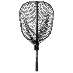 Close-up of soft rubber netting for fish-safe handling