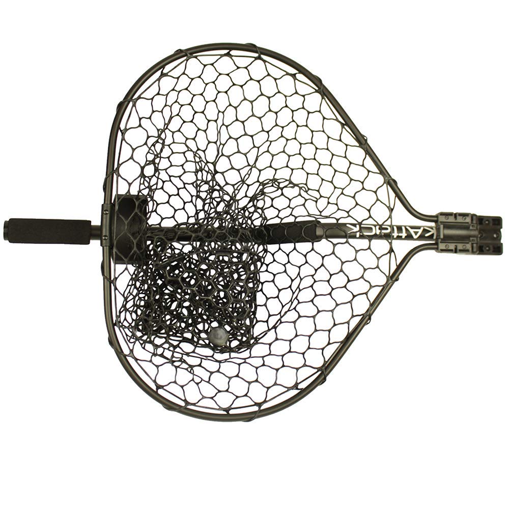 YakAttack Leverage Landing Net with 54in length – rear angle