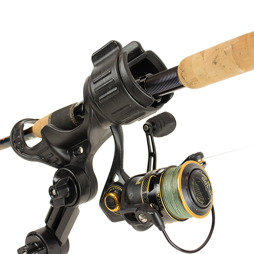 LockNLoad system showing locked, adjustment, and removal modes