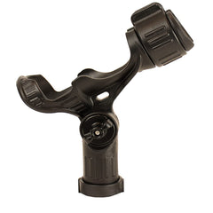 Omega Rod Holder mounted on a kayak track