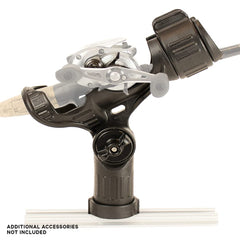 Omega Rod Holder with spinning reel compatibility